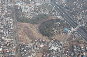黒浜貝塚航空写真