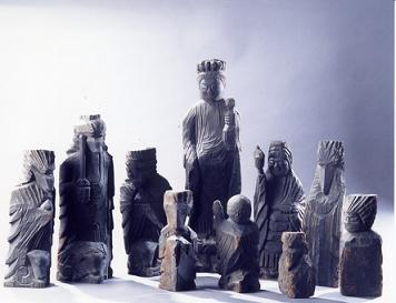 矢島家円空仏群