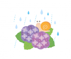 うんどうかい紫陽花