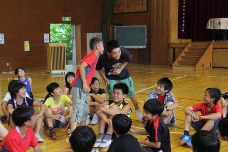 蓮田市松川町小学生交流（黒浜小）