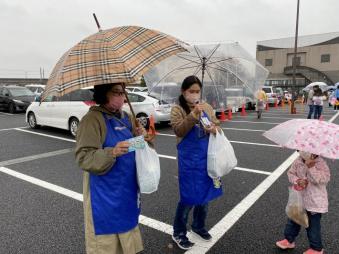 消費生活モニター街頭キャンペーン（うたやの森フェスティバル）